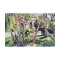 Trademark Fine Art David Lloyd Glover 'Bel Air Fountain' Canvas Art, 30x47 DLG01071-C3047GG